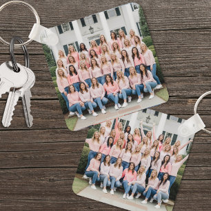 Llavero Personalizado Doble Cara Dos Fotos