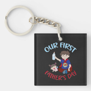 Llavero Personalizado el día de nuestro primer padre