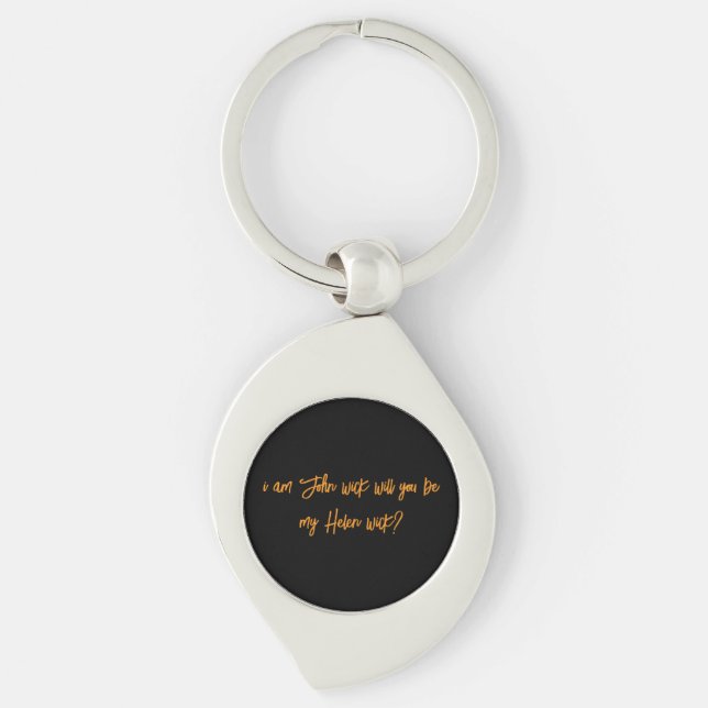 Llavero personalizado elegante anillo de llaves (Anverso)
