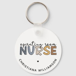 Llavero Personalizado Enfermero En Sala De Operaciones O A