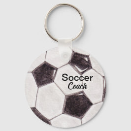 Llavero Personalizado entrenador de fútbol Keepsake