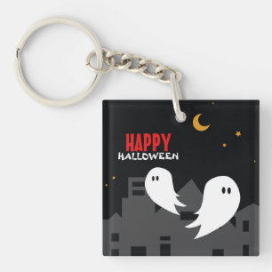 Llavero Personalizado fantasmal de Halloween