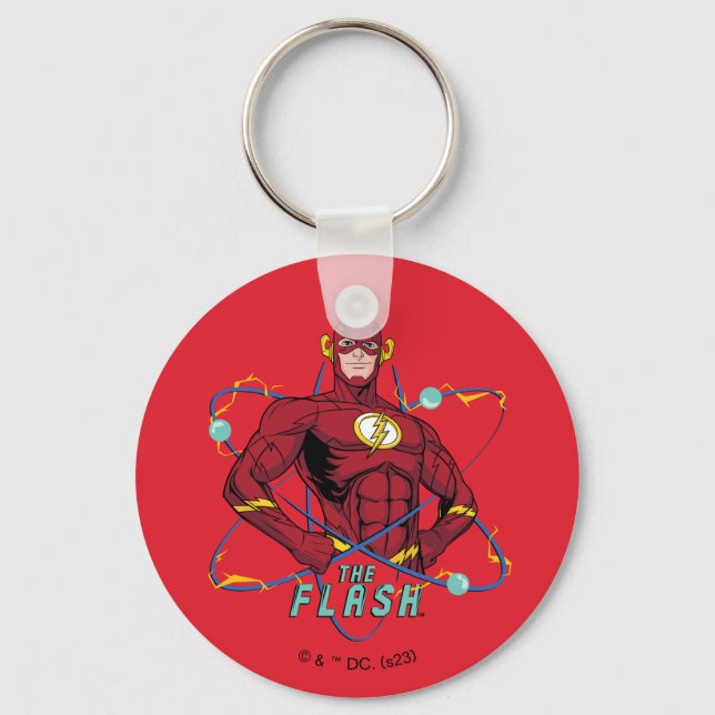 Llavero Personalizado Flash Atomic Graphic (Anverso)