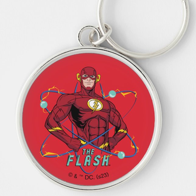 Llavero Personalizado Flash Atomic Graphic (Frente)