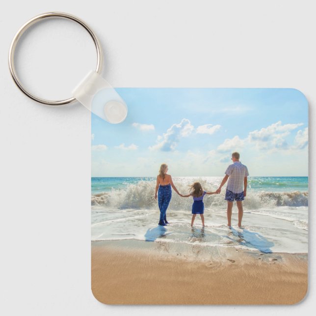 Llavero Personalizado Foto Keychain Textos Regala fotos de (Anverso)