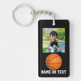 Llavero Personalizado Foto Niños Baloncesto