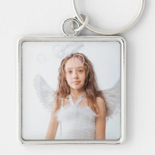 Llavero personalizado foto Premium Square Keychain