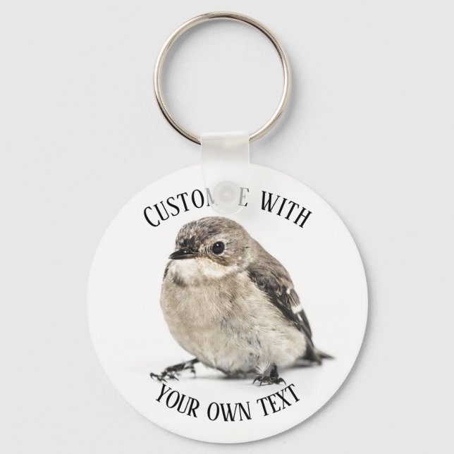 Llavero Personalizado Garden Bird (Anverso)