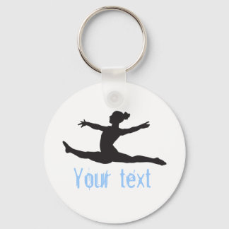 Llavero Personalizado Gimnasia Baile Cheque Keychain