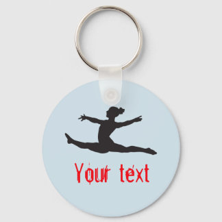 Llavero Personalizado Gimnasia Baile Cheque Keychain