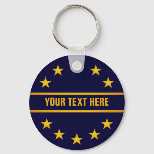LLAVERO PERSONALIZADO GOLDEN STARS