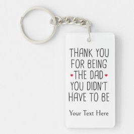 Llavero Personalizado Gracias bono papá