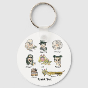 Llavero Personalizado gracioso Frank You Keychain