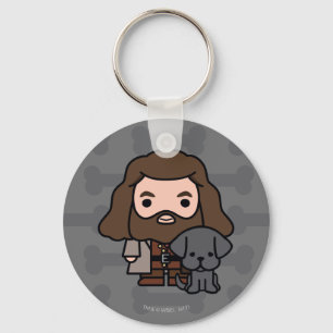 Llavero Personalizado Hagrid y Fang Character Art