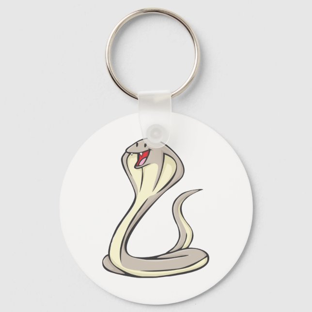 Llavero Personalizado Happy King Cobra (Anverso)