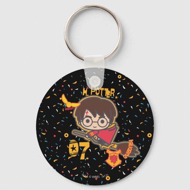 Llavero Personalizado Harry Potter Quidditch Seeker (Anverso)