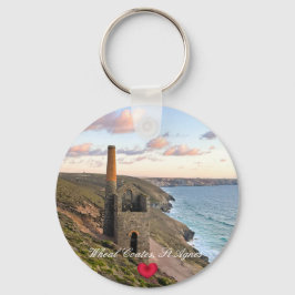 Llavero Personalizado Heart Wheal Coates St Agnes Cornwall