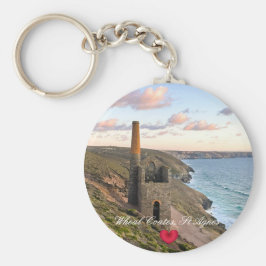 Llavero Personalizado Heart Wheal Coates St Agnes Cornwall