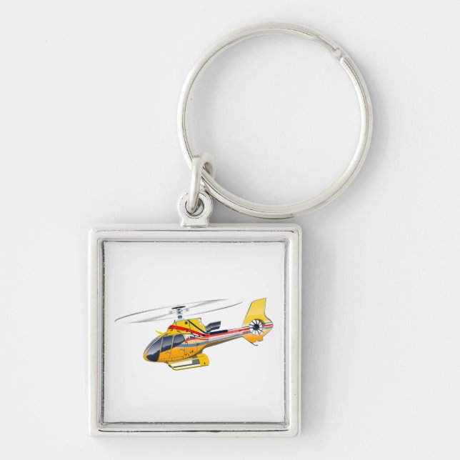 Llavero Personalizado Helicopter (Frente)