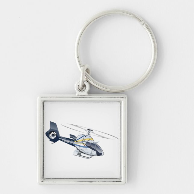Llavero Personalizado Helicopter (Frente)