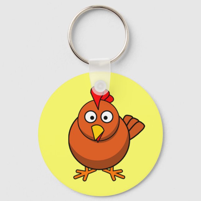 Llavero Personalizado Hen Chicken (Anverso)