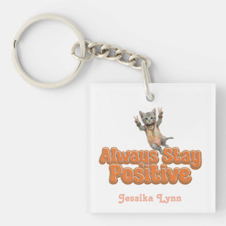 Llavero Personalizado hippie de Cat Boho Hippie personaliz