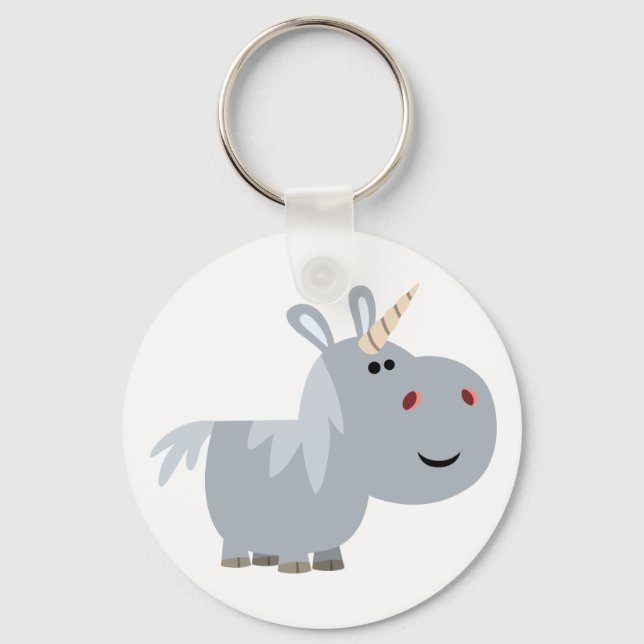 Llavero Personalizado inescrutable Unicorn Keychain (Anverso)