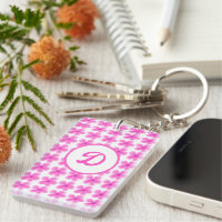 personalizado inicial floral rosa rosado lindo mon