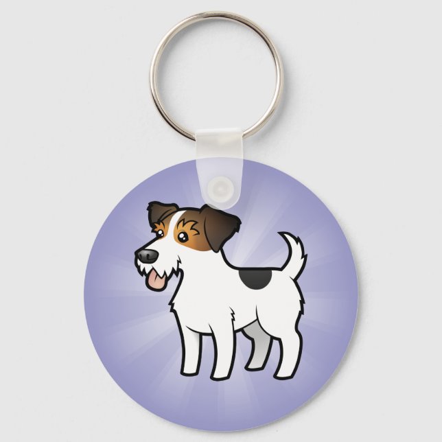Llavero Personalizado Jack Russell Terrier (Anverso)