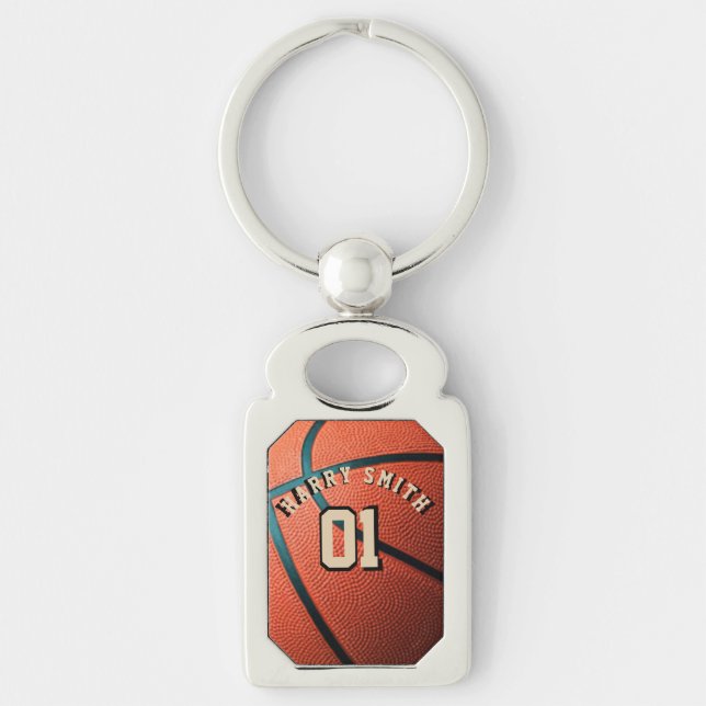 LLAVERO PERSONALIZADO JUGADOR DE BALONCESTO (Anverso)