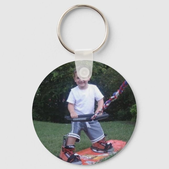 Llavero personalizado keepsake Carson ski FOTO | (Anverso)