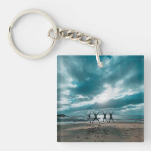 Llavero Personalizado Keychain Añadir su propio regalo de 