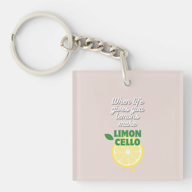 Llavero Personalizado Lemones Modernos Cita Limoncello Fav (Frente)