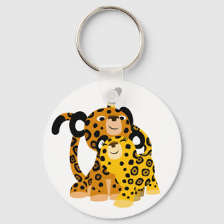 Llavero Personalizado lindo Jaguars en Love Keychain