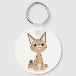 Llavero Personalizado lindo Lynx Keychain