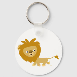 Llavero Personalizado lindo Walking Lion Keychain