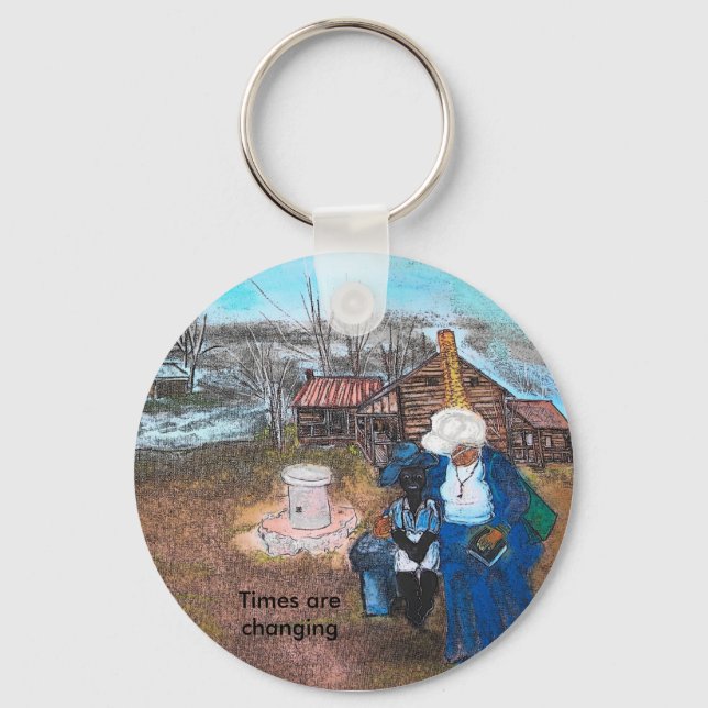 Llavero personalizado, los tiempos están cambiando (Anverso)