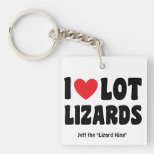 Personalizado, Me Encanta Lot Lizards Funny
