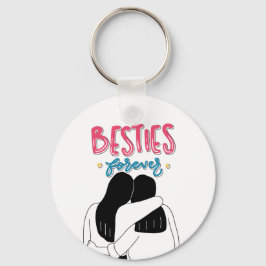 Llavero Personalizado Mejor Keychain - Chicas Gran Diseño