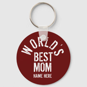 LLAVERO PERSONALIZADO MEJOR MAMÁ DEL MUNDO