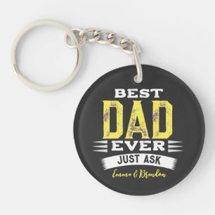 Llavero Personalizado Mejor Papá Papá Papá Papá Padre Nunc