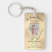 Personalizado Memorial Angel Wings Añadir Photo Go