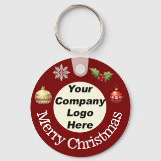 Llavero Personalizado Merry Christmas Keychain con el logo