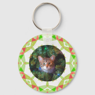 Llavero Personalizado Naranja Verde Rojo Feliz Mascota de 