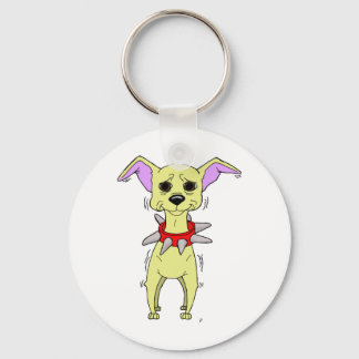 Llavero Personalizado Nervioso de Chihuahua