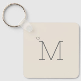 Llavero Personalizado Neutral Inicial