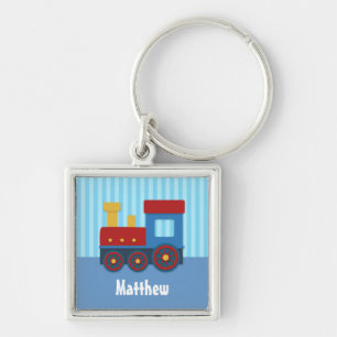 Llavero Personalizado Niño Tren Adorable