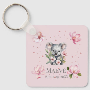 Llavero Personalizado Nombre Personalizado Fecha de Nacimi