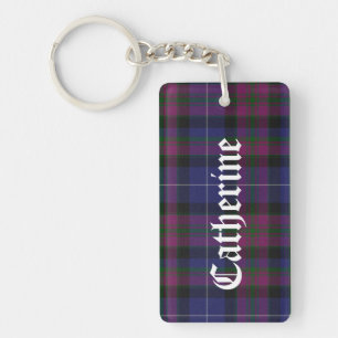 Llavero Personalizado Orgullo de Escocia a Cuadros