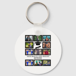 Llavero Personalizado orgulloso padre del collage de fotos